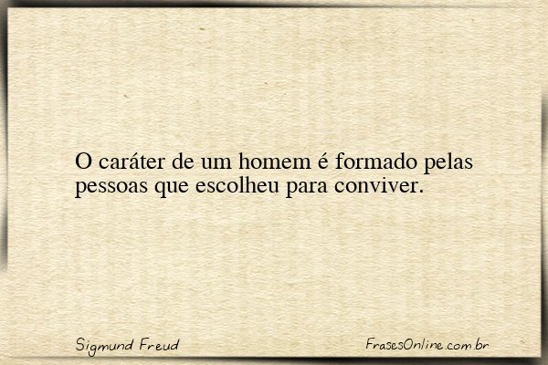 Frase de Sigmund Freud