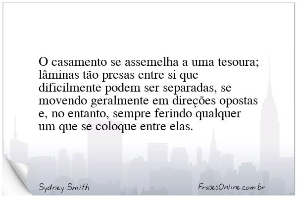 Frase de Sydney Smith