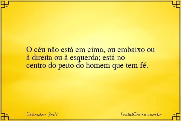 Frase de Salvador Dalí