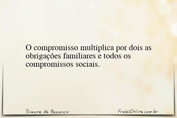 Frase de Simone de Beauvoir