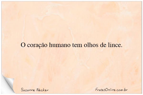 Frase de Suzanne Necker