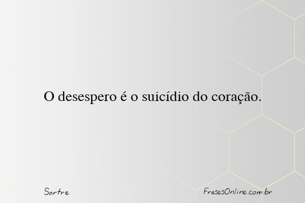 Frase de Sartre