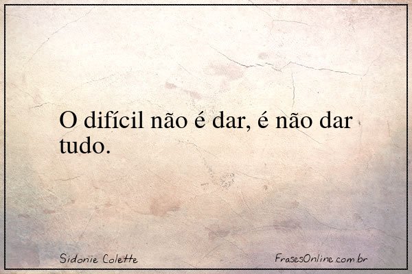 Frase de Sidonie Colette