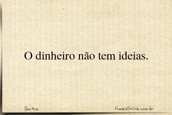 Frase de Sartre