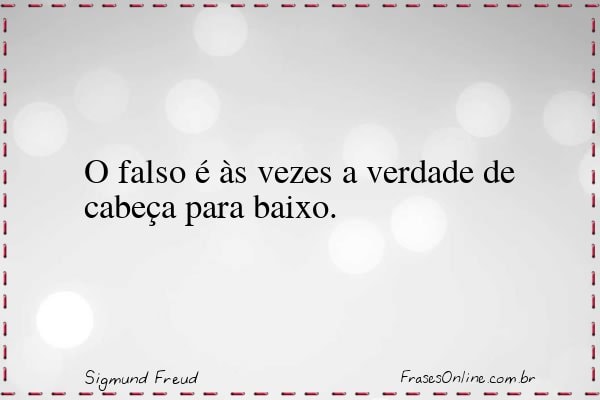 Frase de Sigmund Freud