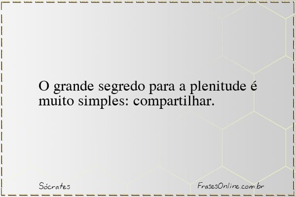 Frase de Sócrates
