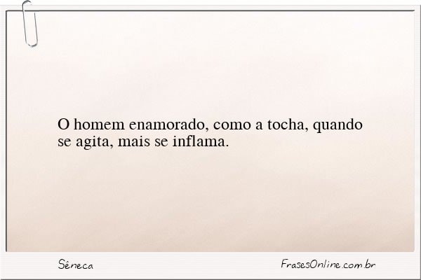 Frase de Sêneca