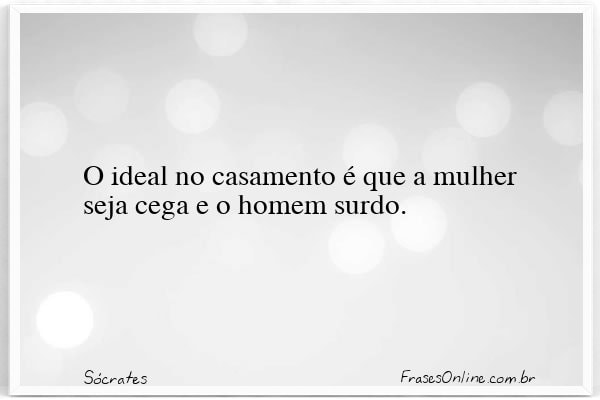 Frase de Sócrates