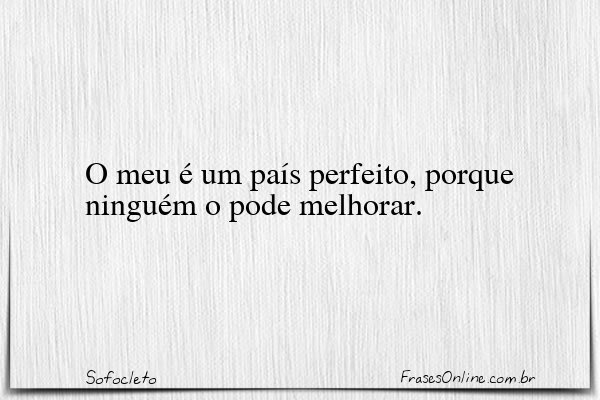 Frase de Sofocleto