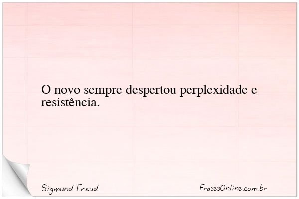 Frase de Sigmund Freud