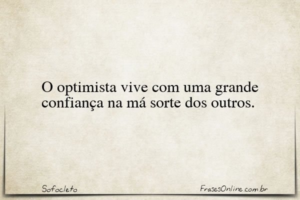 Frase de Sofocleto