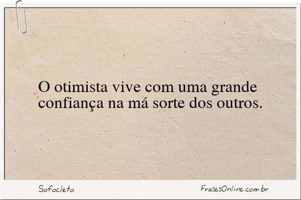 Frase de Sofocleto