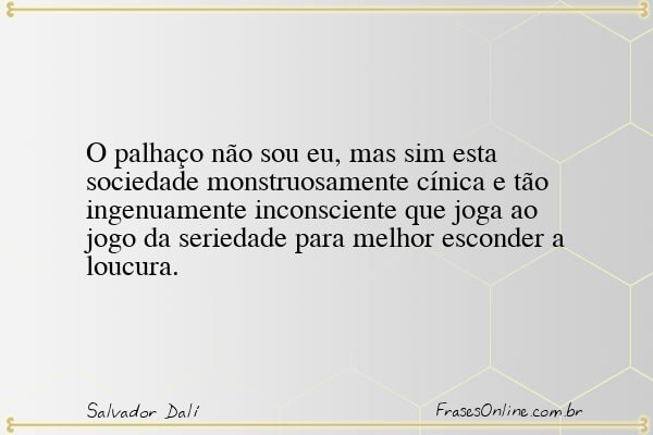 Frase de Salvador Dalí