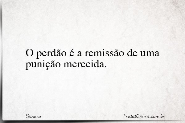 Frase de Sêneca