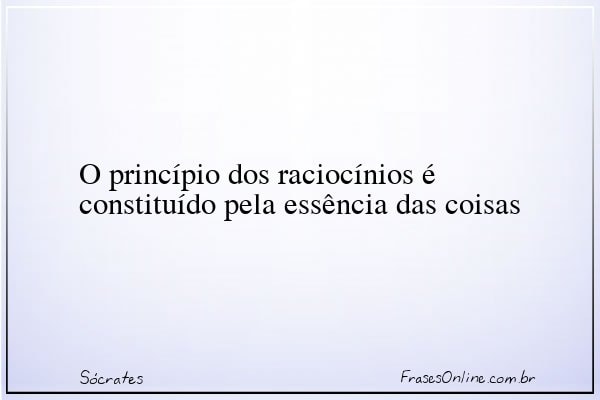 Frase de Sócrates