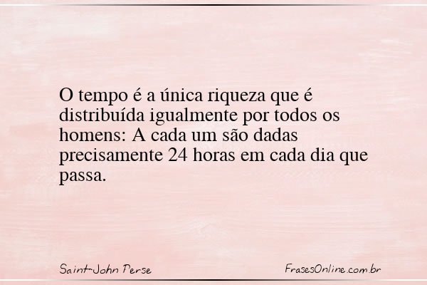 Frase de Saint-John Perse