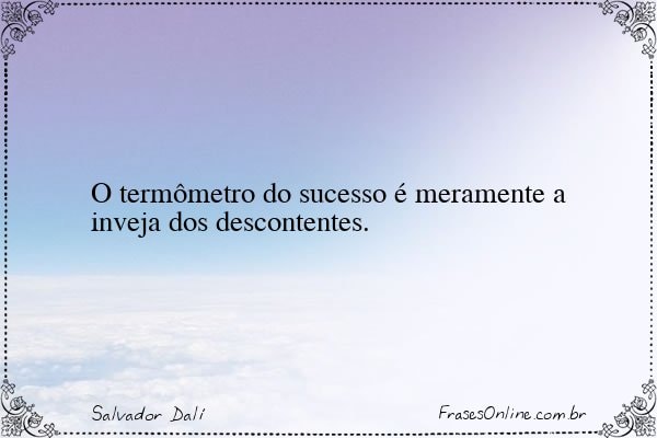 Frase de Salvador Dalí