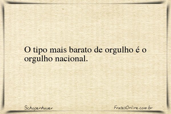 Frase de Schopenhauer