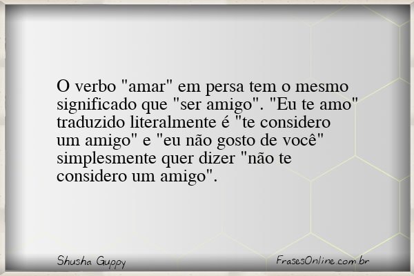 Frase de Shusha Guppy