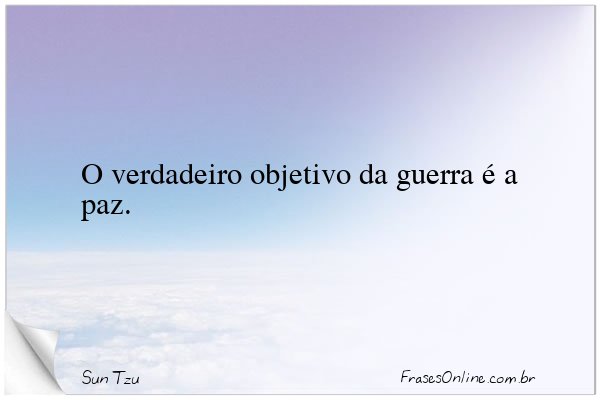 Frase de Sun Tzu