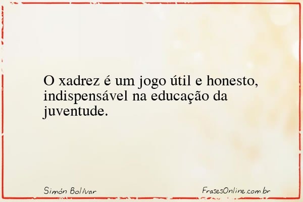 Frase de Simón Bolívar