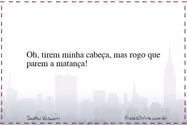 Frase de Sadhu Vaswani