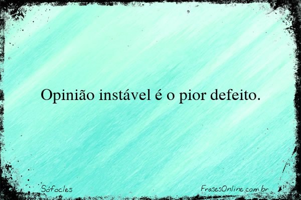 Frase de Sófocles