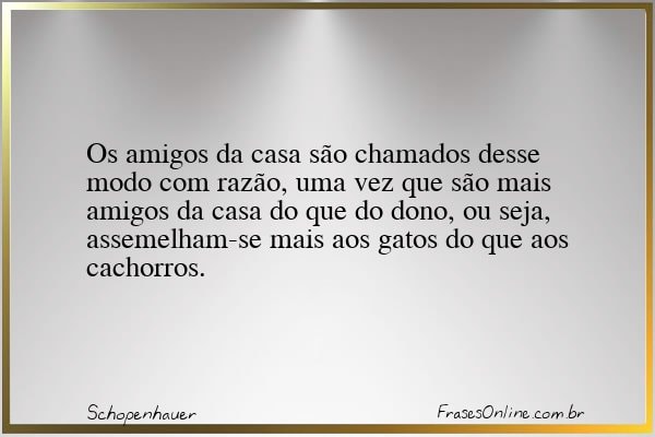 Frase de Schopenhauer