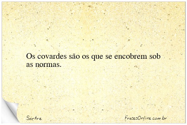 Frase de Sartre
