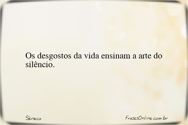 Frase de Sêneca