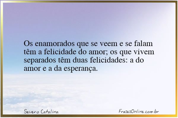 Frase de Severo Catalina