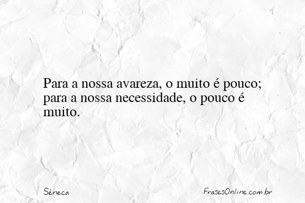 Frase de Sêneca