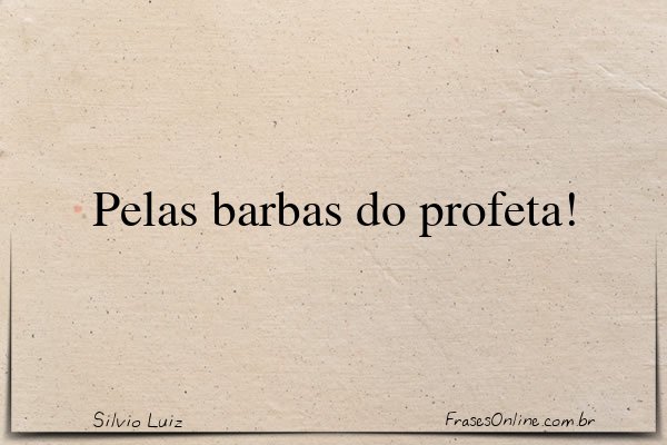 Frase de Silvio Luiz