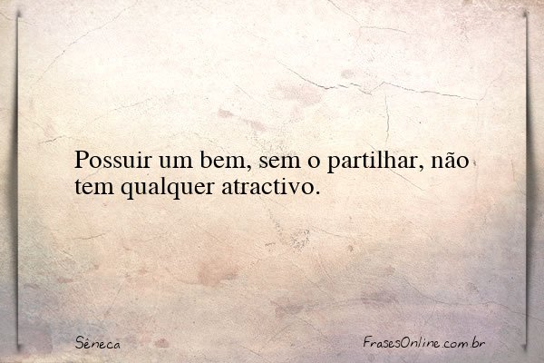 Frase de Sêneca