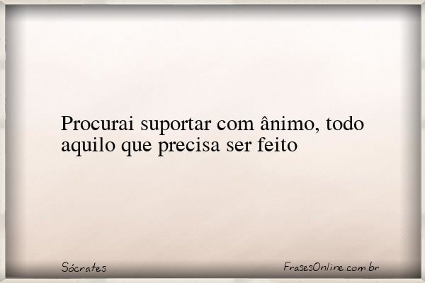 Frase de Sócrates