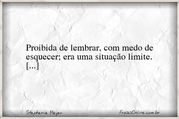 Frase de Stephenie Meyer