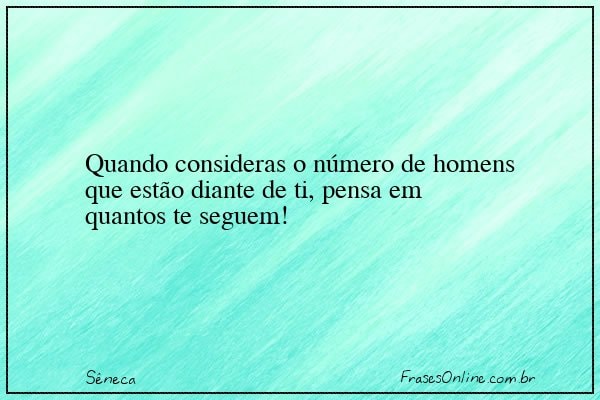Frase de Sêneca