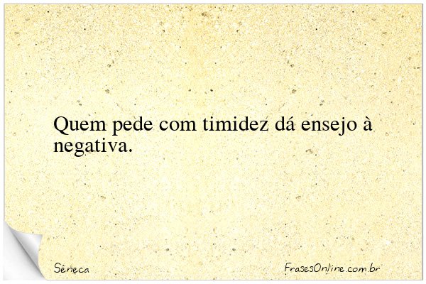 Frase de Sêneca
