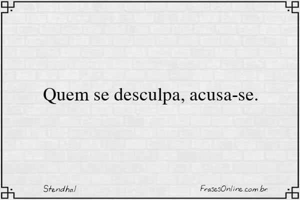 Frase de Stendhal