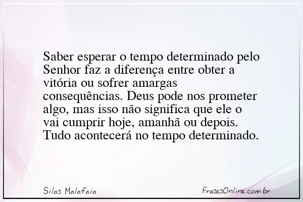 Frase de Silas Malafaia