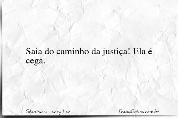 Frase de Stanislaw Jerzy Lec