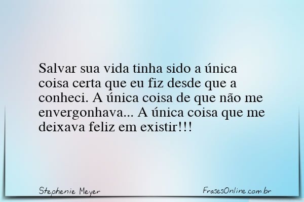 Frase de Stephenie Meyer