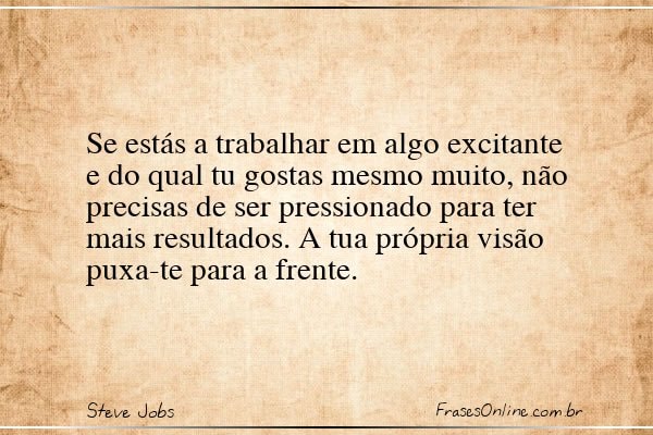 Frase de Steve Jobs