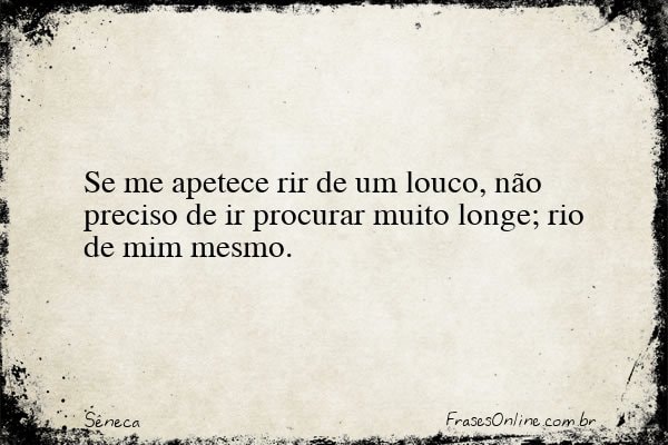 Frase de Sêneca