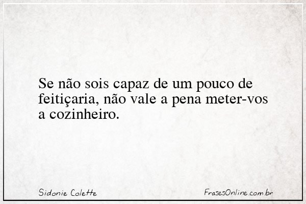 Frase de Sidonie Colette