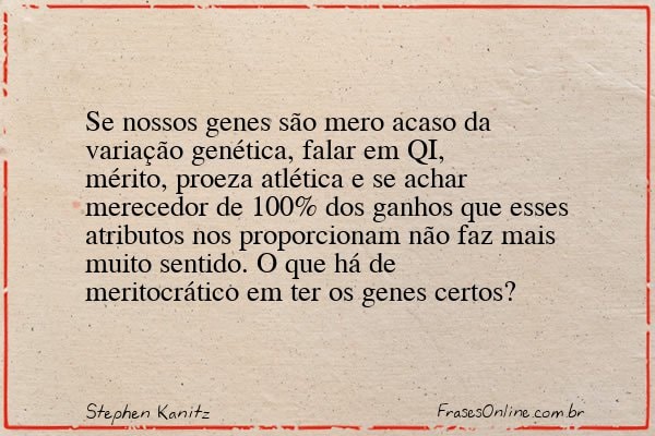 Frase de Stephen Kanitz