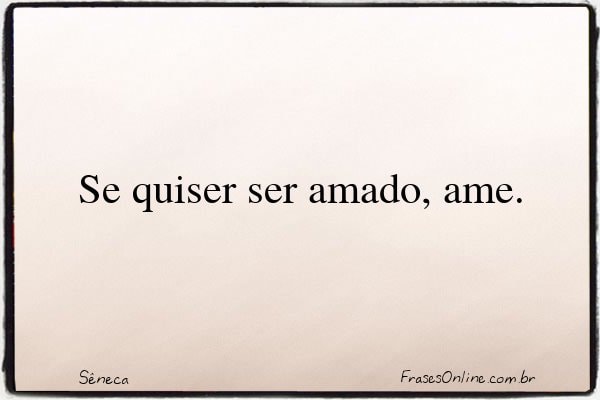 Frase de Sêneca