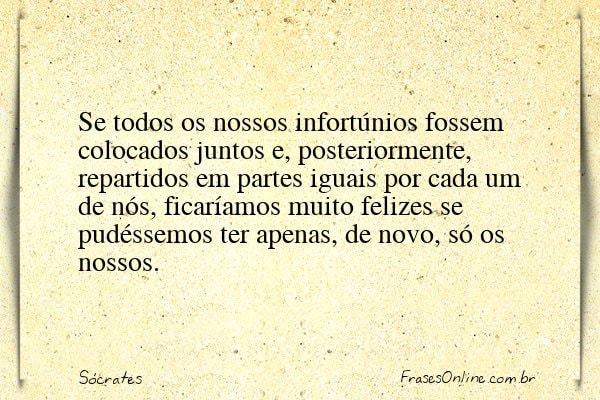 Frase de Sócrates