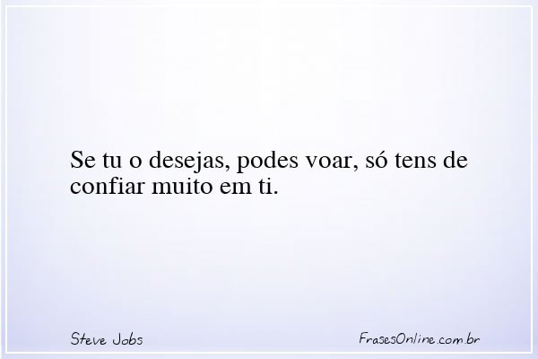 Frase de Steve Jobs