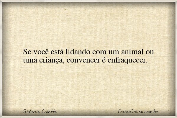 Frase de Sidonie Colette